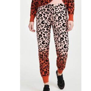 NWT 525 AMERICA X REVOLVE Lepoard Dip Dye Joggers PANT SMALL